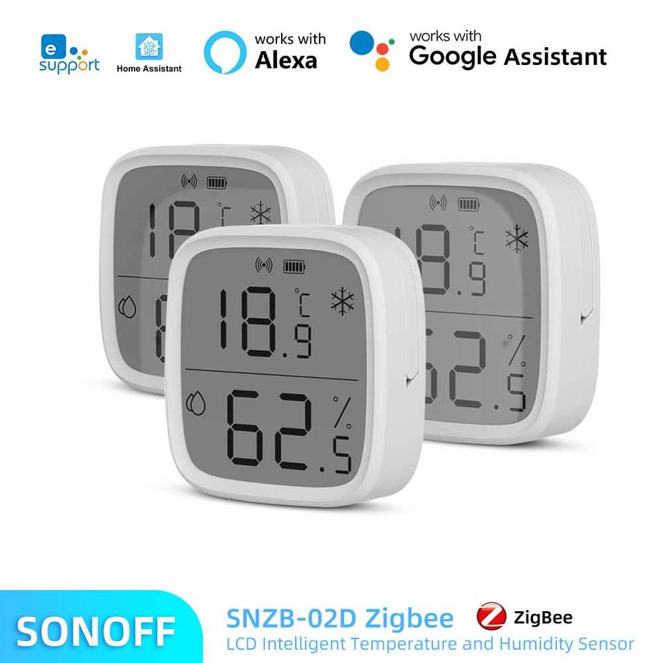 SONOFF SNZB-02D Zigbee Smart Home Temperature Humidity Sensor